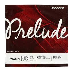 Prelude Strings Violin Single E String, 1/2 Scale, Medium Tension